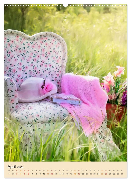 Landhaus Träumereien (CALVENDO Premium Wandkalender 2026)