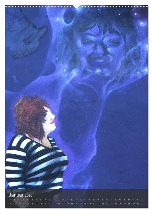 Graffiti Kunst an der frischen Luft (CALVENDO Premium Wandkalender 2026)