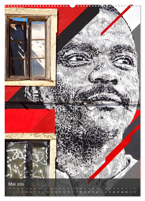 Graffiti Kunst an der frischen Luft (CALVENDO Premium Wandkalender 2026)