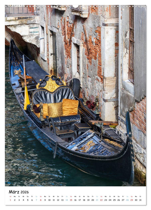 Venedig - Magische Impressionen (CALVENDO Wandkalender 2026)