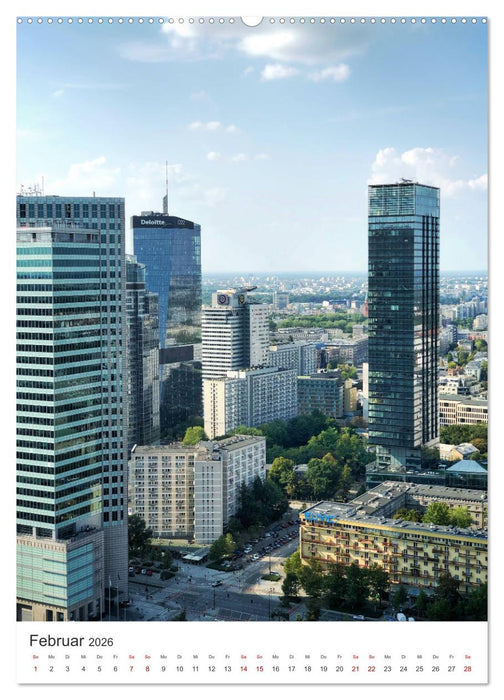 Warschau - Die wunderschöne Hauptstadt Polens. (CALVENDO Premium Wandkalender 2026)