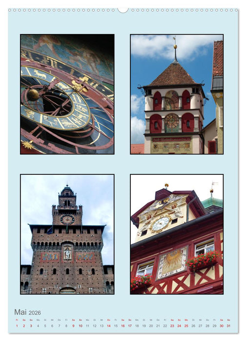 Uhr-Zeiten (CALVENDO Premium Wandkalender 2026)