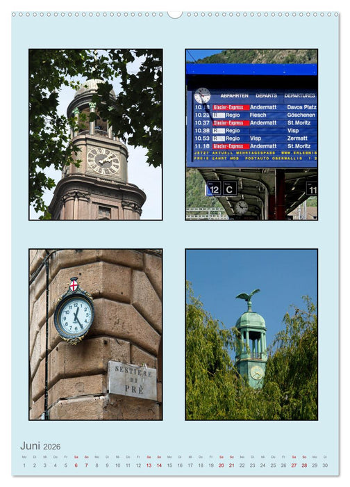 Uhr-Zeiten (CALVENDO Premium Wandkalender 2026)