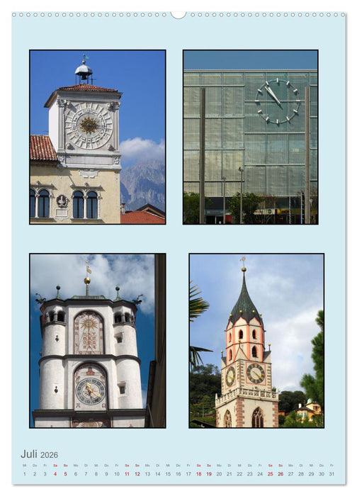 Uhr-Zeiten (CALVENDO Premium Wandkalender 2026)