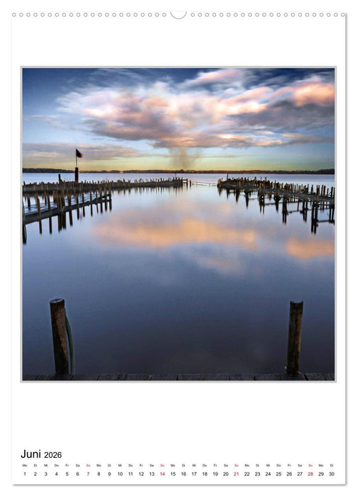 Stimmungsvolle Landschaften an der Nordseeküste (CALVENDO Wandkalender 2026)