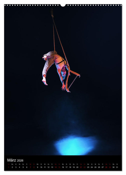 Mit Zirkusartisten durch Berlin (CALVENDO Premium Wandkalender 2026)