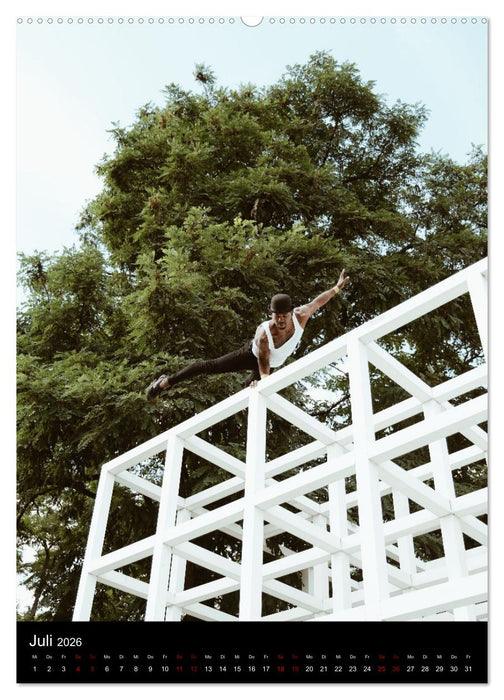 Mit Zirkusartisten durch Berlin (CALVENDO Premium Wandkalender 2026)