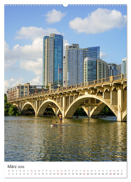 Texas - Eine Reise in den Lone Star State. (CALVENDO Premium Wandkalender 2026)