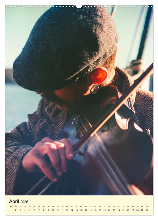 Die Geige meine Liebe (CALVENDO Wandkalender 2026)