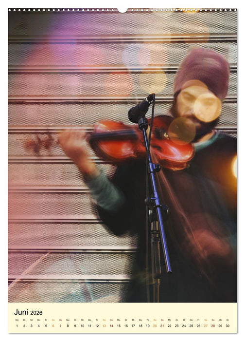 Die Geige meine Liebe (CALVENDO Wandkalender 2026)