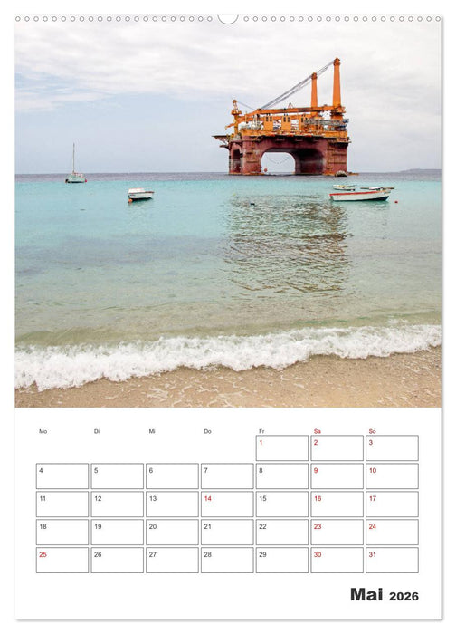 Curacao - Terminplaner (CALVENDO Premium Wandkalender 2026)