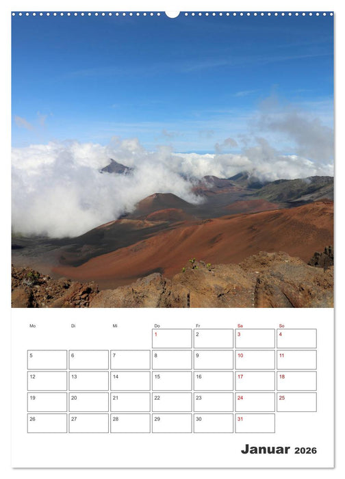 Hawaii - Reiseplaner (CALVENDO Wandkalender 2026)