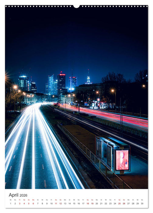 Warschau - Die wunderschöne Hauptstadt Polens. (CALVENDO Wandkalender 2026)