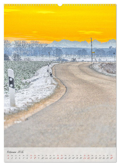 Grüße aus der Herzogstadt Erding (CALVENDO Premium Wandkalender 2026)