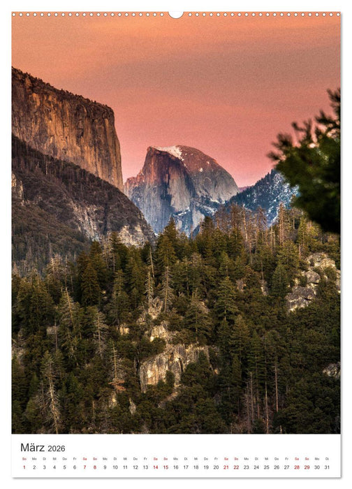 Yosemite Nationalpark - Einer der schönsten Orte der Welt. (CALVENDO Wandkalender 2026)