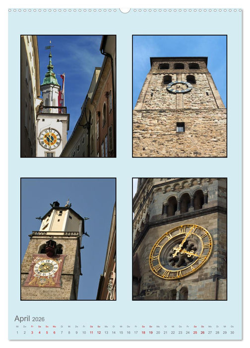 Uhr-Zeiten (CALVENDO Wandkalender 2026)