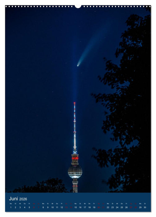 Berliner Fernsehturm - Magische Momente (CALVENDO Premium Wandkalender 2026)