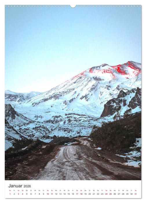 Chile - Ein unentdecktes Paradies. (CALVENDO Wandkalender 2026)