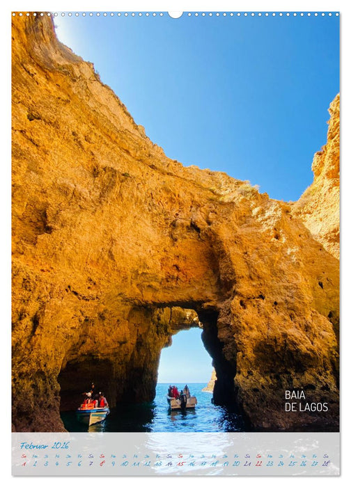 Algarve Traumhaft & farbenfroh (CALVENDO Wandkalender 2026)
