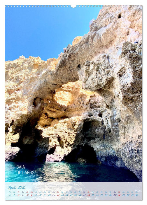 Algarve Traumhaft & farbenfroh (CALVENDO Wandkalender 2026)