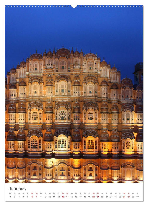 Indien - Das wunderschöne Land in Asien. (CALVENDO Premium Wandkalender 2026)