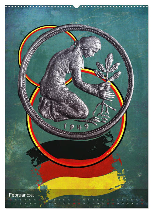 Münzen - Geld aus aller Welt (CALVENDO Premium Wandkalender 2026)