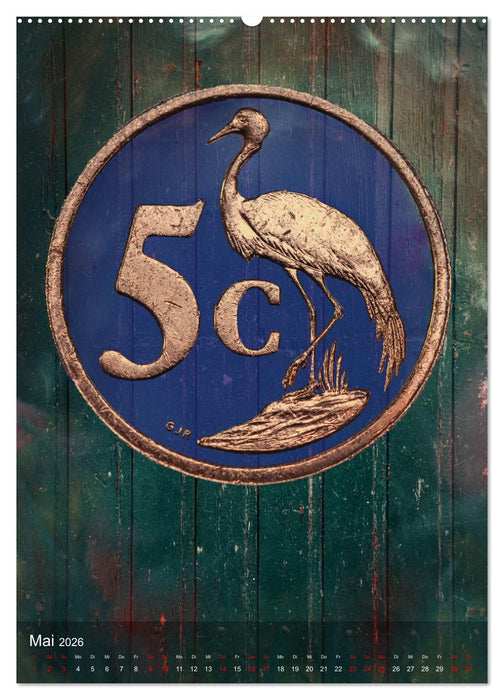 Münzen - Geld aus aller Welt (CALVENDO Premium Wandkalender 2026)