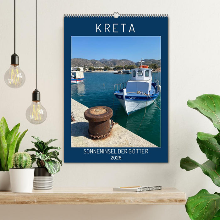 KRETA SONNENINSEL DER GÖTTER (CALVENDO Wandkalender 2026)