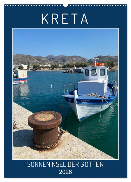 KRETA SONNENINSEL DER GÖTTER (CALVENDO Wandkalender 2026)