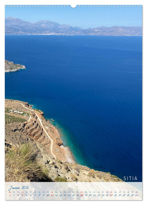 KRETA SONNENINSEL DER GÖTTER (CALVENDO Wandkalender 2026)