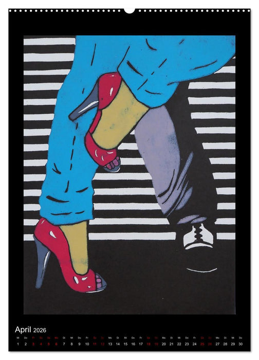 Tango - Momente einer Leidenschaft (CALVENDO Premium Wandkalender 2026)