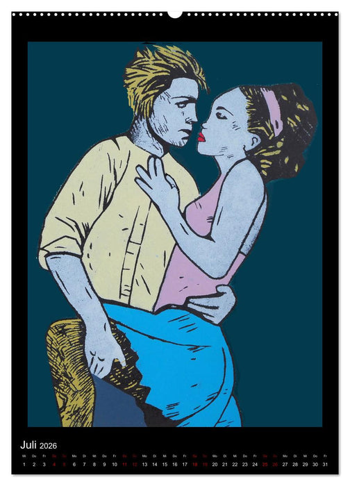 Tango - Momente einer Leidenschaft (CALVENDO Premium Wandkalender 2026)