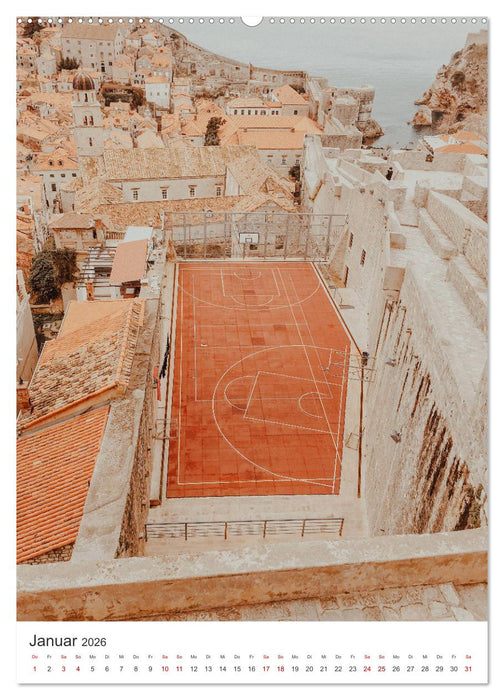 Kroatien - Eine Reise in das wunderschöne Land. (CALVENDO Wandkalender 2026)