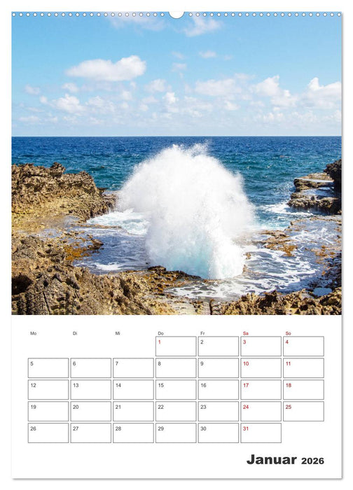 Curacao - Terminplaner (CALVENDO Wandkalender 2026)