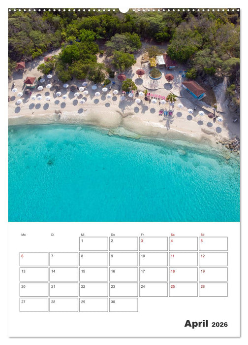 Curacao - Terminplaner (CALVENDO Wandkalender 2026)