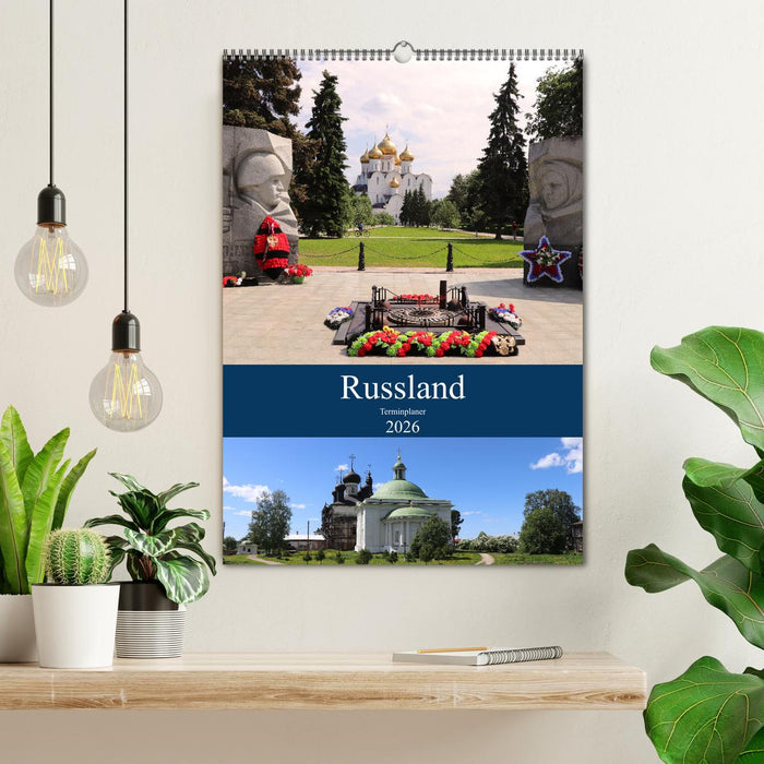 Russland - Terminplaner (CALVENDO Wandkalender 2026)