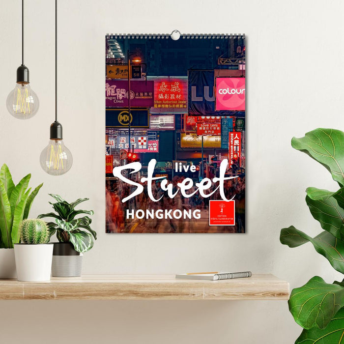 Hongkong Street live (CALVENDO Wandkalender 2026)