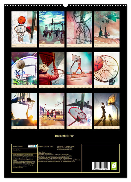 Basketball Fun (CALVENDO Wandkalender 2026)