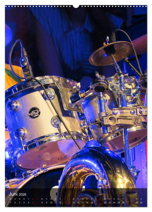 Schlagzeug in Concert (CALVENDO Wandkalender 2026)