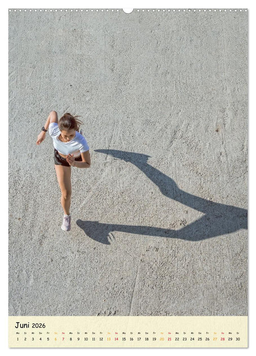 Joggen - mein Sport (CALVENDO Premium Wandkalender 2026)