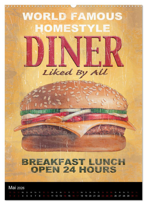 Drive America Plakate (CALVENDO Wandkalender 2026)