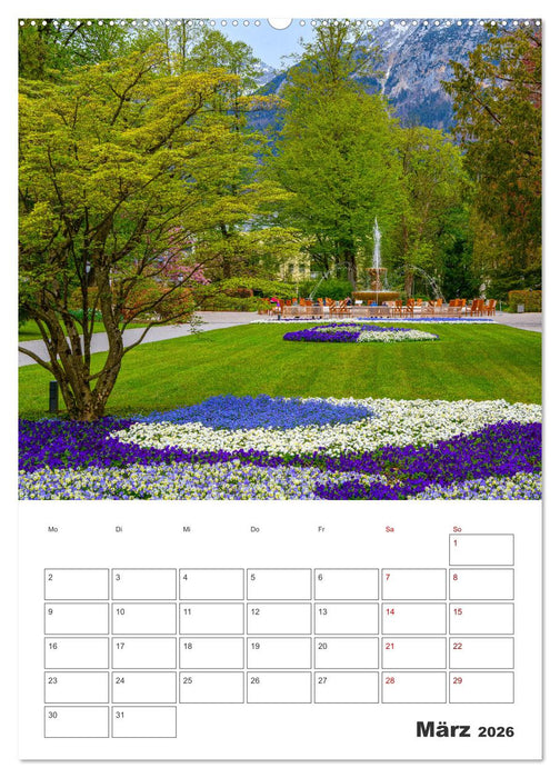 Vier Jahreszeiten im Berchtesgadener Land (CALVENDO Wandkalender 2026)