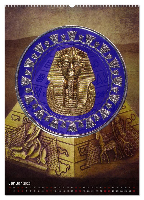 Münzen - Geld aus aller Welt (CALVENDO Wandkalender 2026)