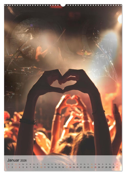 Schlagzeug live (CALVENDO Wandkalender 2026)