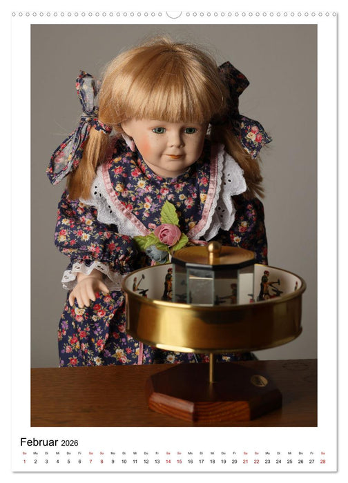 Historische Puppen (CALVENDO Premium Wandkalender 2026)