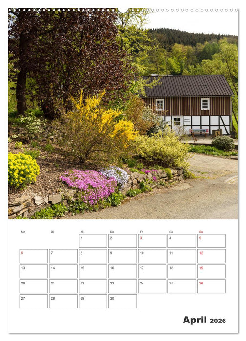 Wittgenstein – Eine Region mit beeindruckend schöner Landschaft (CALVENDO Premium Wandkalender 2026)