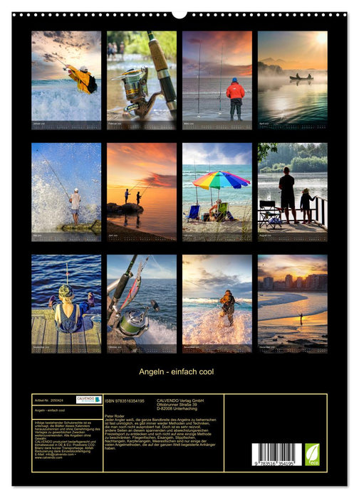 Angeln - einfach cool (CALVENDO Premium Wandkalender 2026)