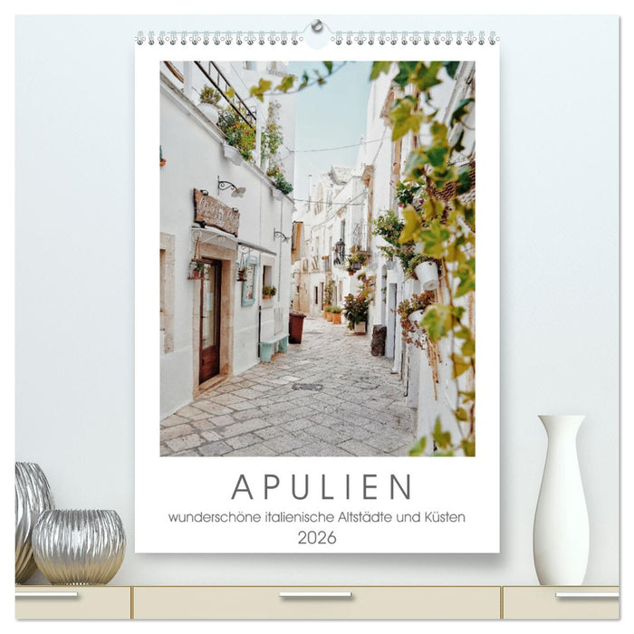 Apulien (CALVENDO Premium Wandkalender 2026)