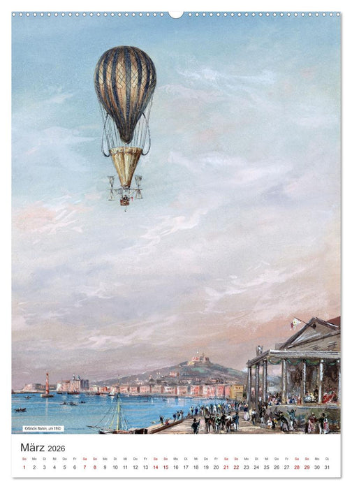 Ballonfahren Kalender (CALVENDO Premium Wandkalender 2026)