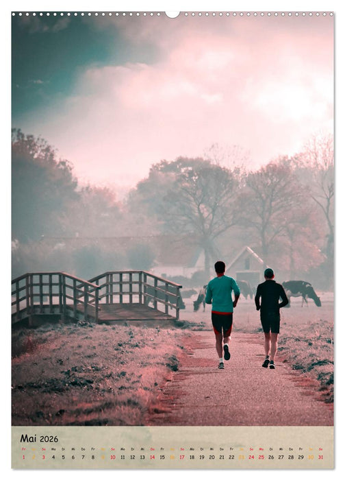 Joggen - mein Sport (CALVENDO Wandkalender 2026)